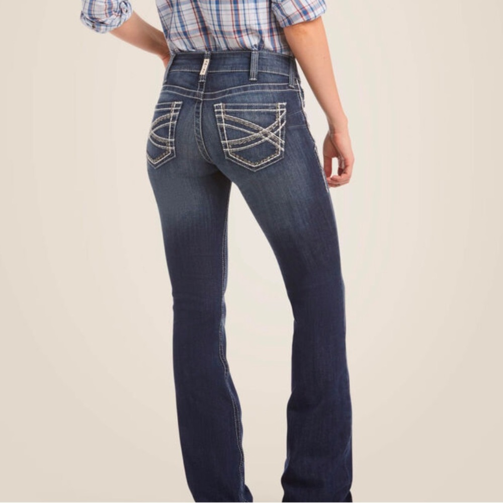 Ariat R.E.A.L Entwined Mid-Rise Bootcut Jeans